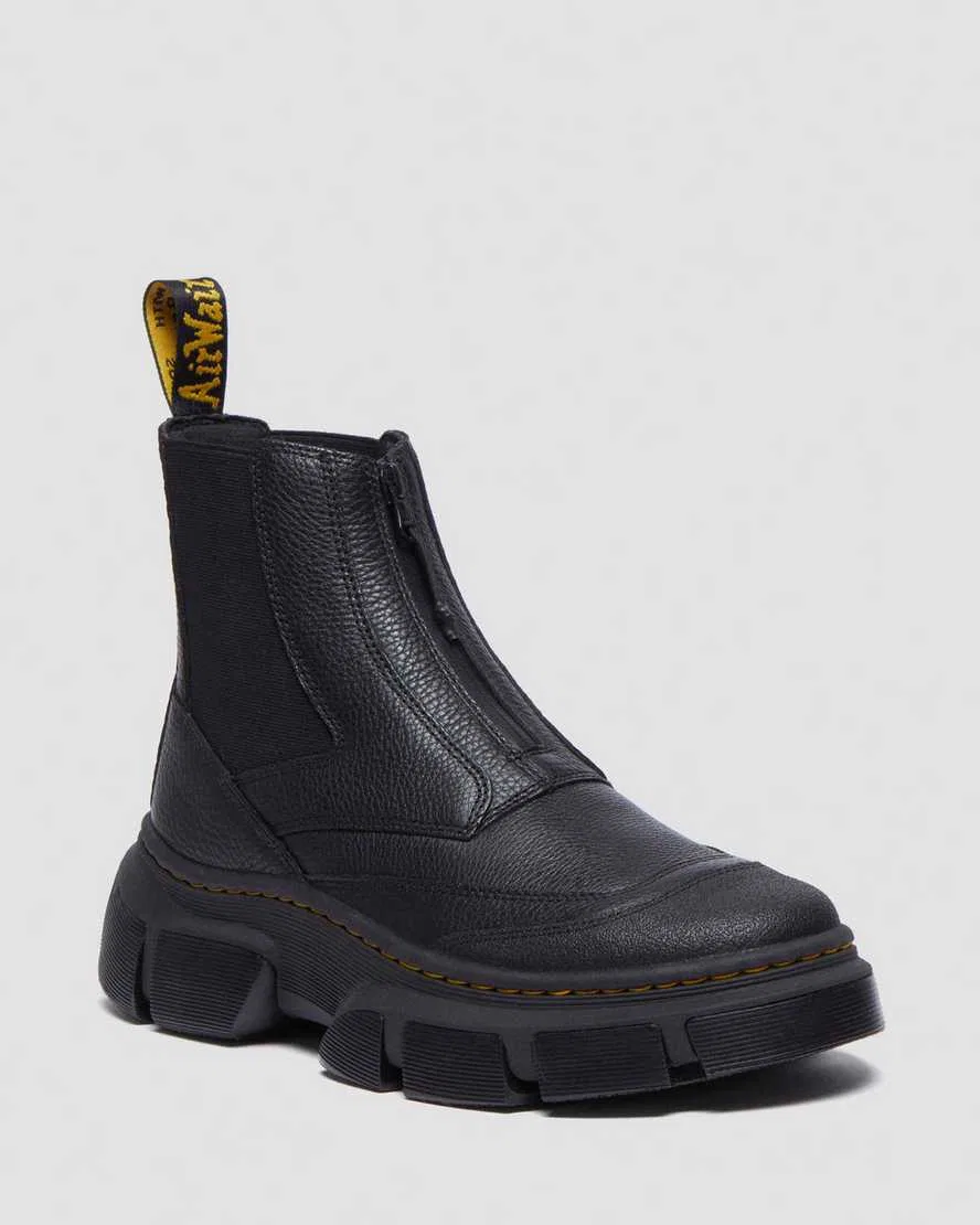 Кожаные ботинки DMXL Zip Chelsea Dr Martens, черный