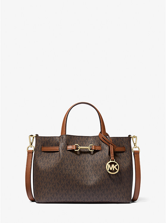 

Маленькая сумка Carson с фирменным логотипом Michael Kors, коричневый