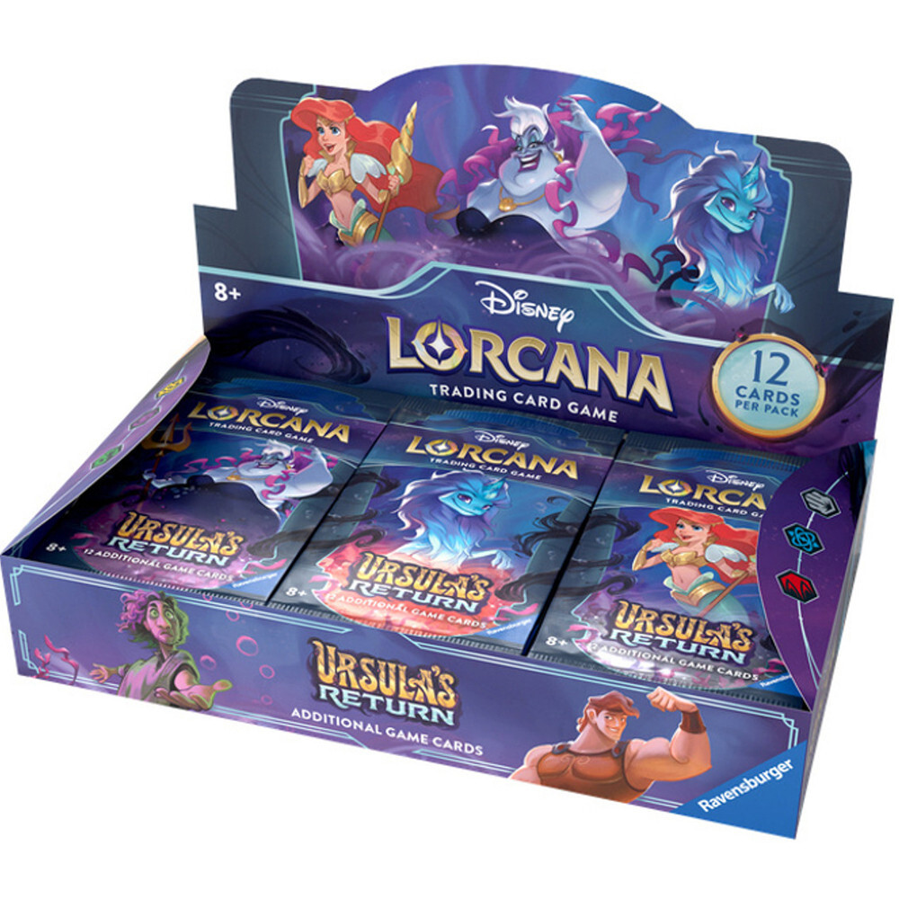 

Карточная игра Ravensburger Lorcana TCG: Ursula's Return - Booster Box (24)