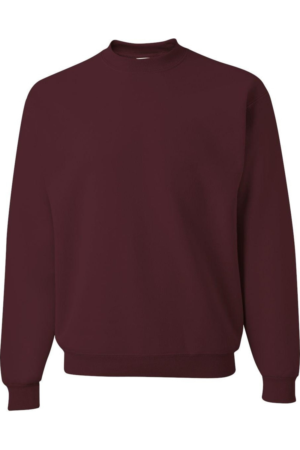 

Толстовка JERZEES Super Sweats NuBlend с круглым вырезом, бордовый