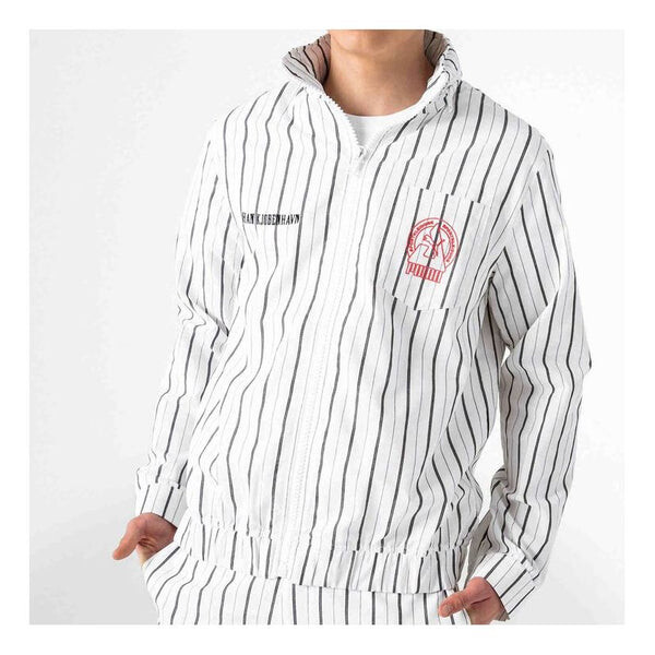 

Куртка han kjobenhavn crossover stripe jacket white Puma, белый