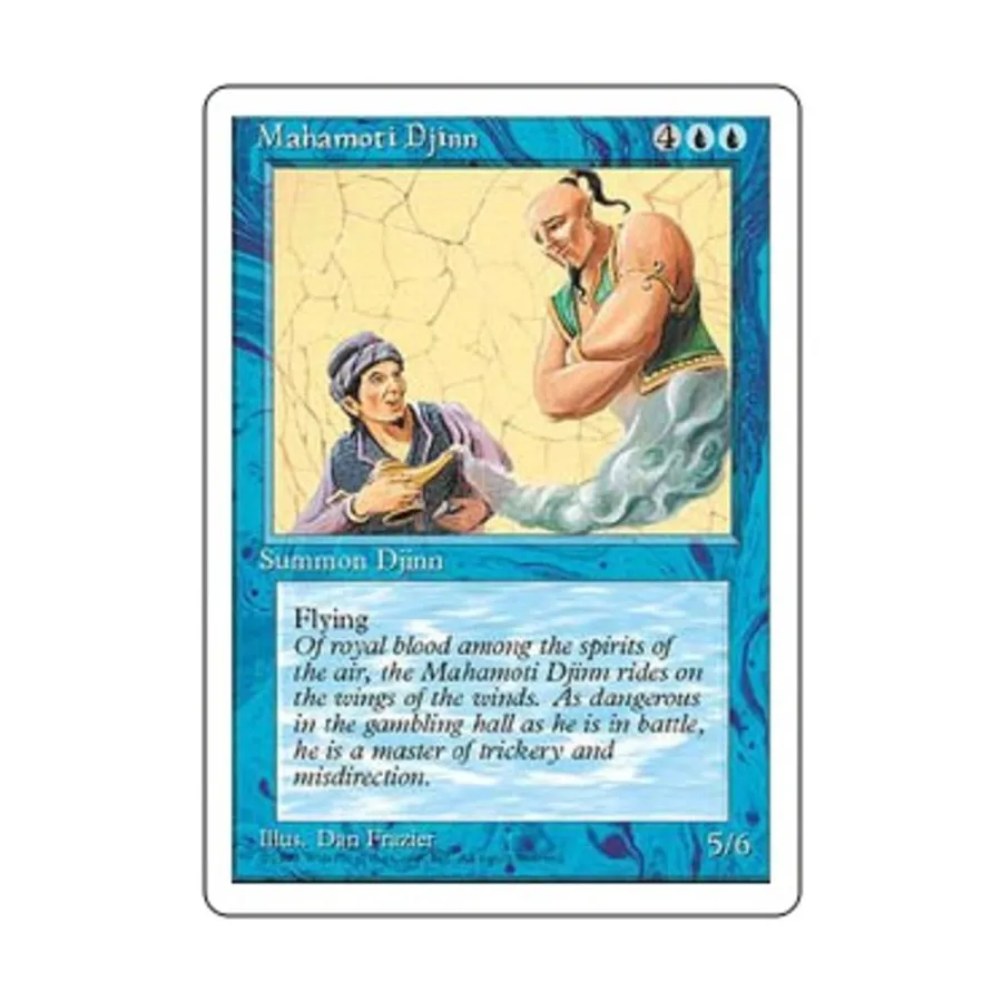 

CCG Махамоти Джинн (R), MTG - 4th Edition