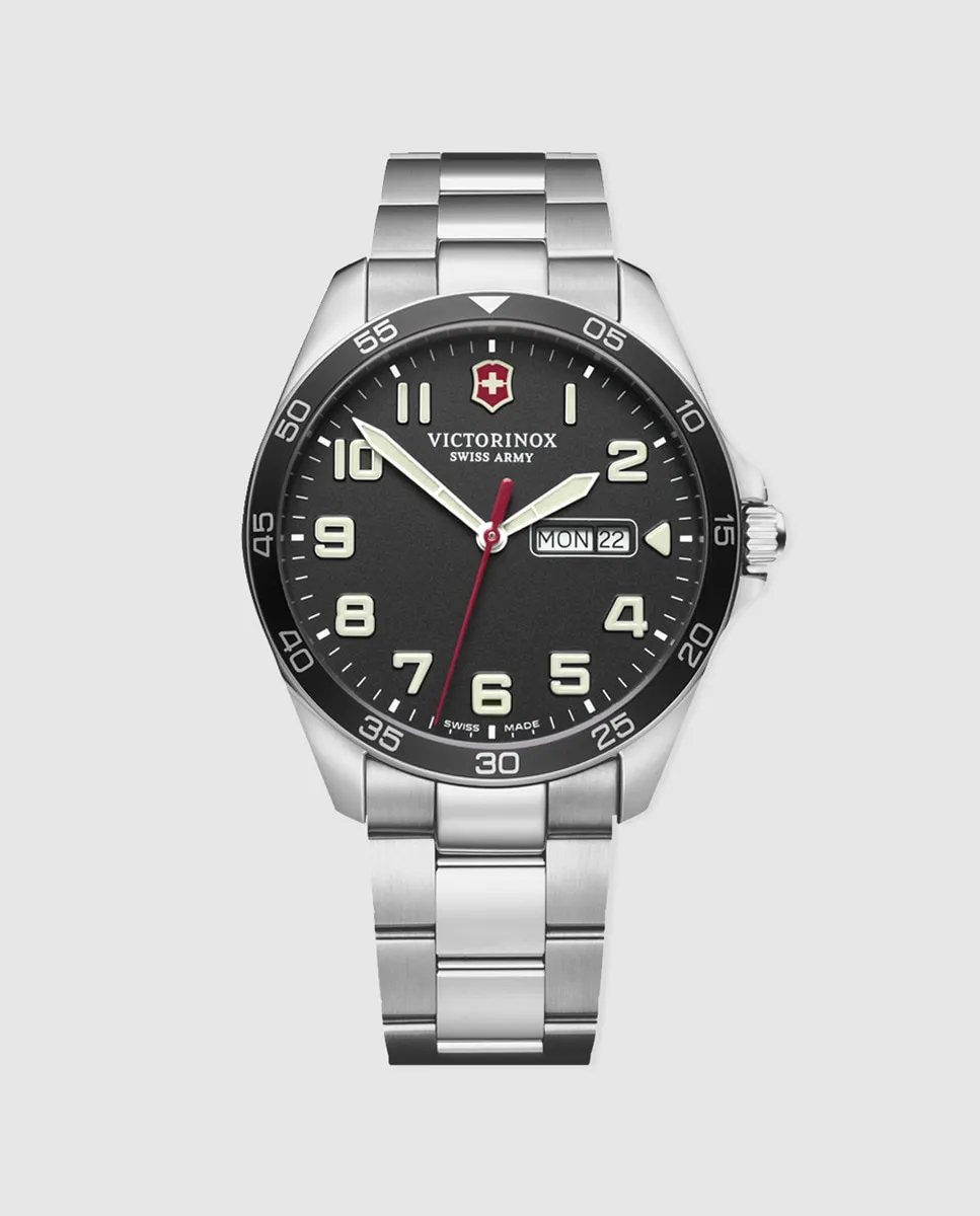

Victorinox Fieldforce V241849 Мужские стальные часы, серебряный