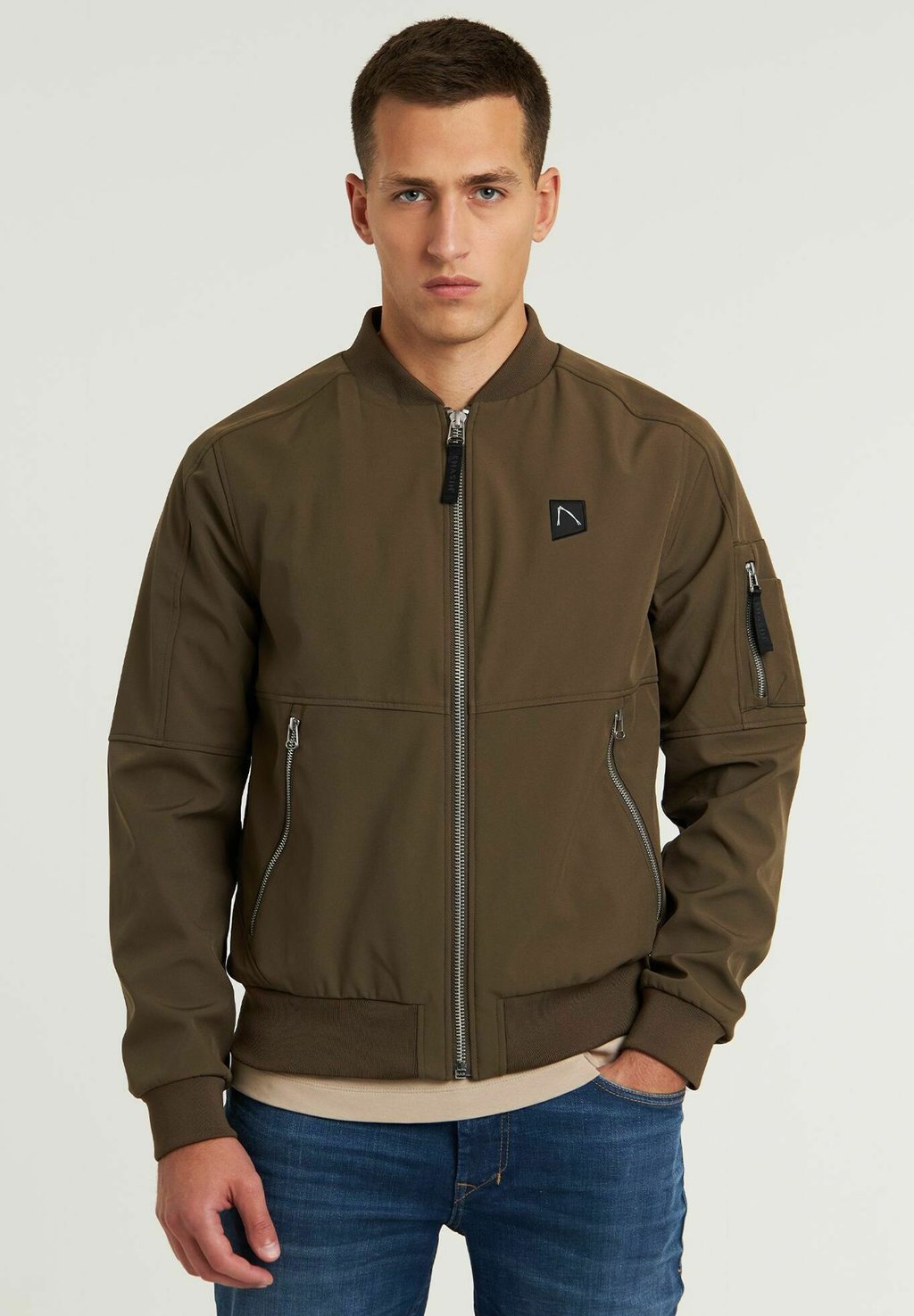 

Куртка-бомбер DASH CHASIN', коричневый