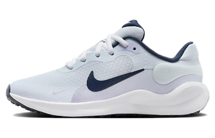 

Nike REVOLUTION 7 Кроссовки для женщин, Gray Two/Arctic Night F23/Lucid Lemon F23