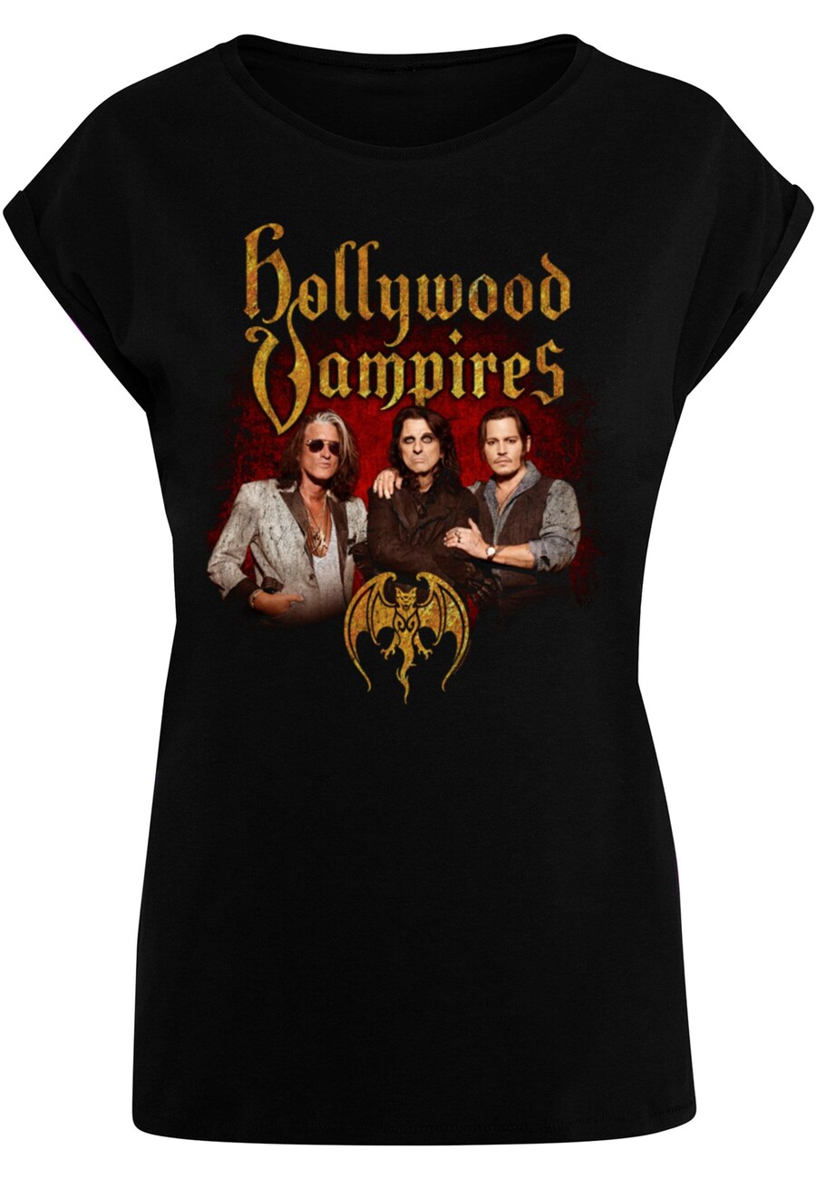 

Футболка Merchcode Shirt Hollywood Vampires - Group Photo, черный
