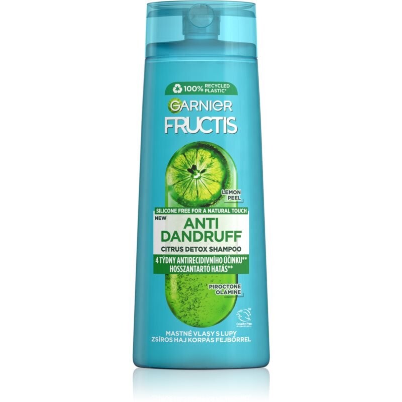 

Цитрусовый детокс-шампунь Fructis против перхотимарки Garnier, Цитрусовый детокс-шампунь Fructis против перхоти<bar>марки Garnier