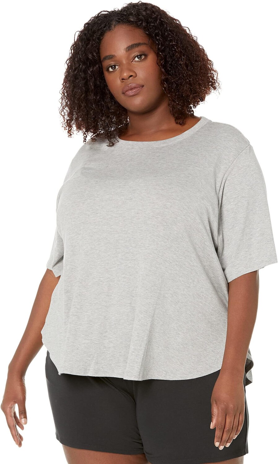 

Домашний топ L.L.Bean Plus Size Restore Sleep Top, цвет Light Gray Heather