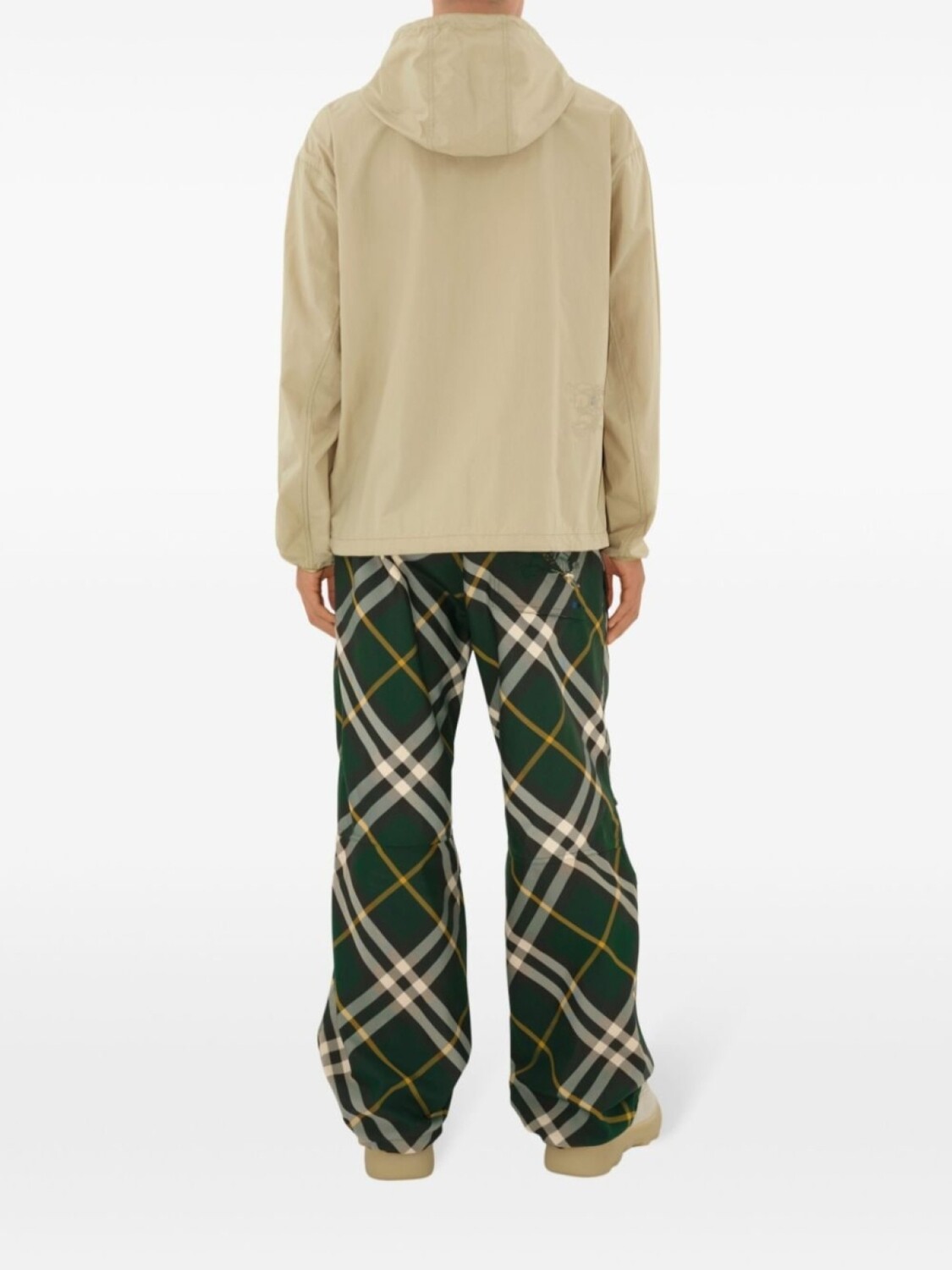 Ветровка Burberry Nylon Pullover, унисекс, бежевый — фото 4