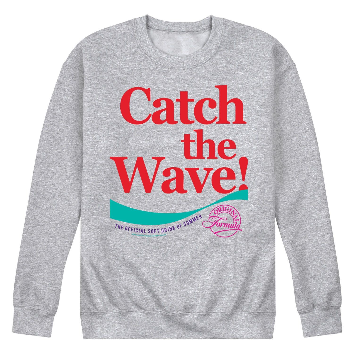 

Мужской свитшот с рисунком CocaCola Catch The Wave Licensed Character