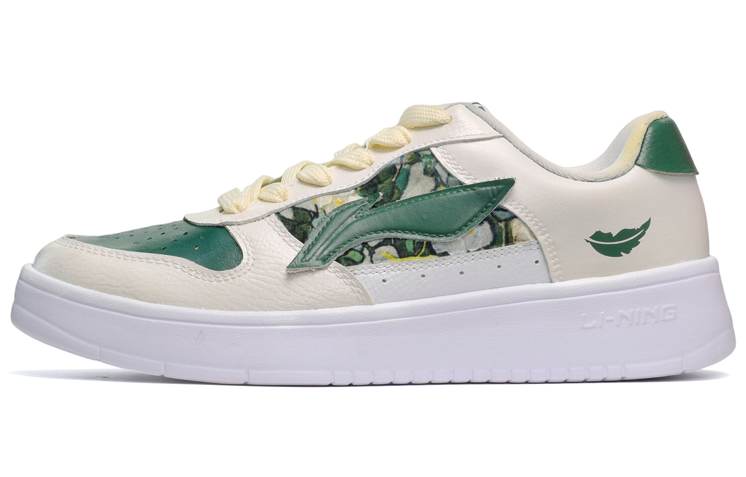 

Кроссовки LINING Skateboarding Shoes Men Low-top Yellow/green/white, желтый/зеленый/белый