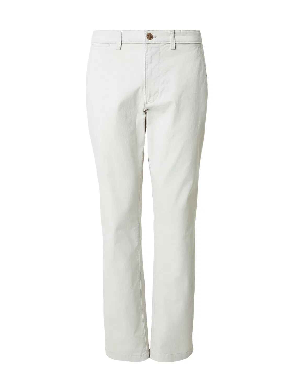 Брюки-чиносы Gap Regular ESSENTIAL светло-серого цвета