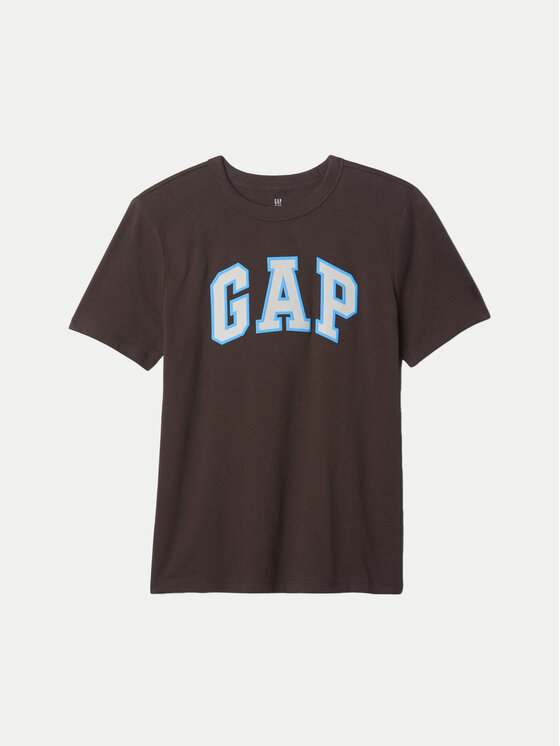 

Футболка обычного кроя 605364 Gap, коричневый