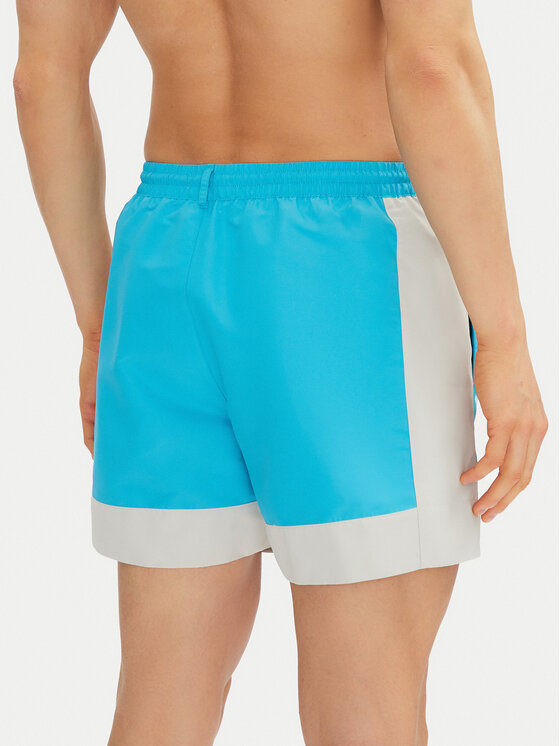 Плавки-Шорты обычного кроя KM0KM01095 Calvin Klein Swimwear, синий — фото 3