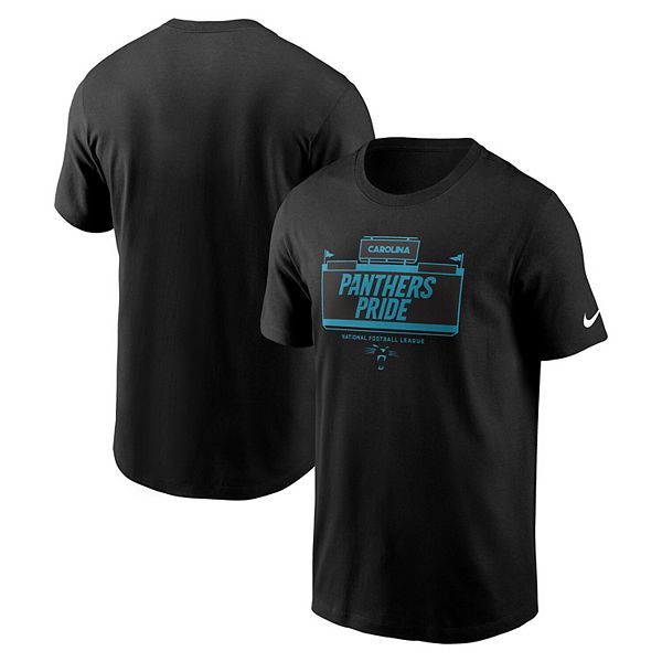 

Мужская черная футболка carolina panthers primetime local essential Nike