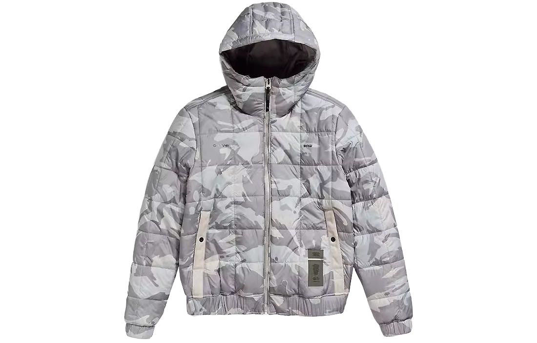 

G-STAR RAW Куртка G STAR RAW мужская разноцветная серый камуфляж, Multicolor, Gray Camouflage