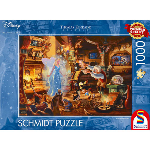 

Пазл Thomas Kinkdade: Disney Geppetto’S Pinocchio (1000Pc)