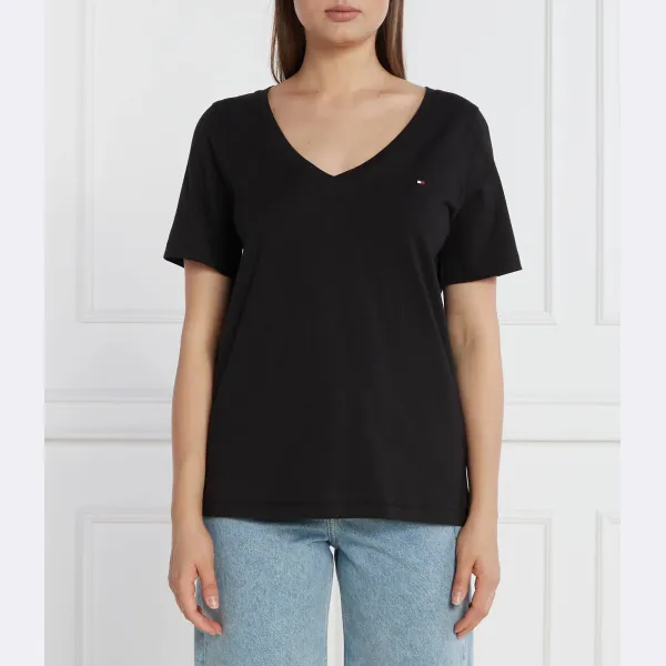 

Футболка обычного кроя Modern Regular v-nk ss Tommy Hilfiger, черный