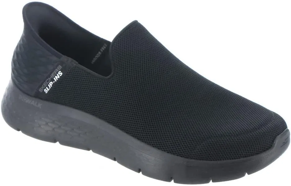 Мужские слипоны Skechers Gowalk Flex Hands Free, спортивные, повседневные, для ходьбы, Black — фото 3