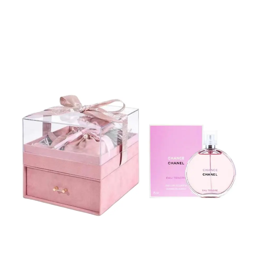 

Духи encounter + кролик + парфюмерная сумка для покупок наборы одежды eau de parfum edp eau de toilette подарок для девушки CHANEL