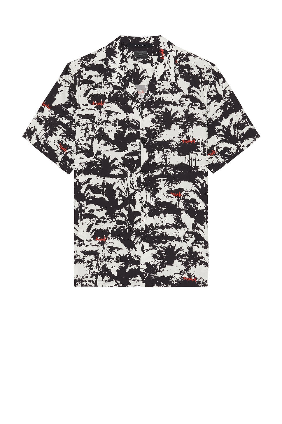 

Рубашка с коротким рукавом "Palm tree resort" Ksubi, multi color