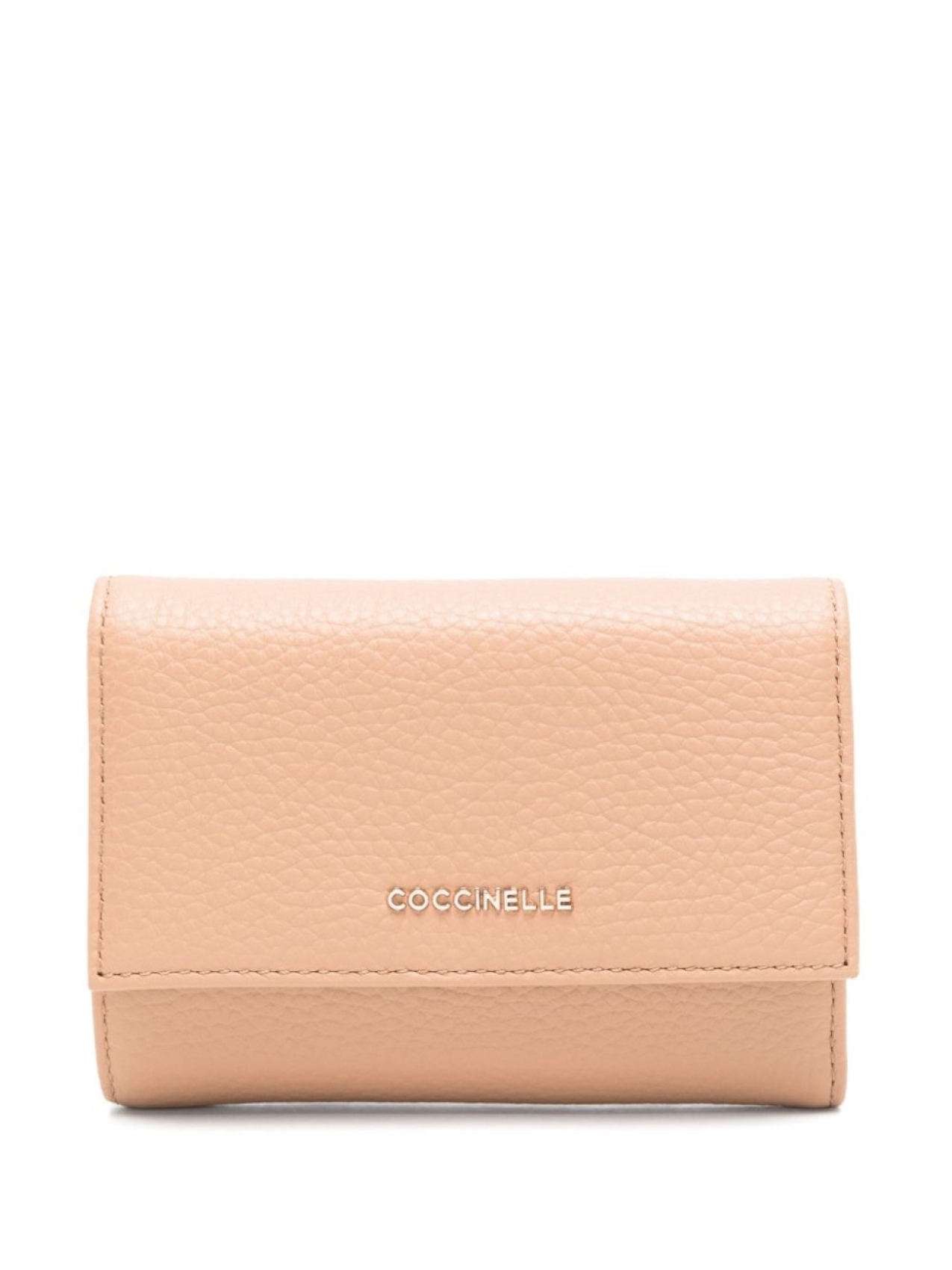 

Coccinelle кошелек с эффектом металлик, коричневый
