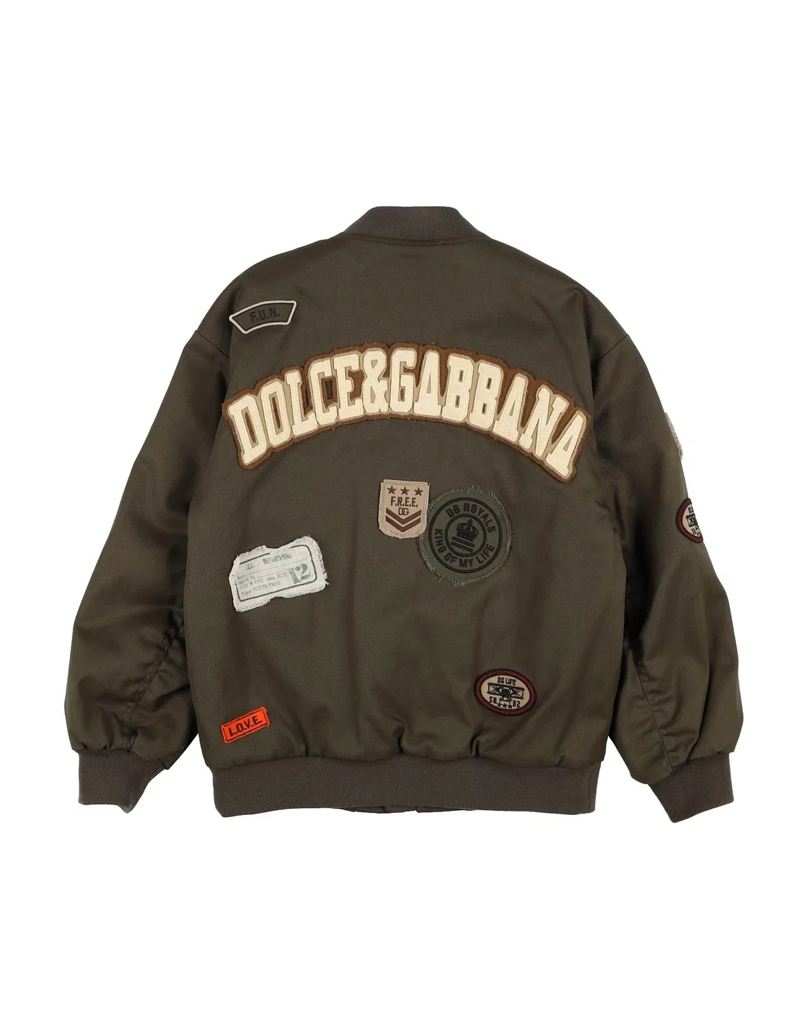 Куртка военная зеленая DOLCE&GABBANA — фото 2