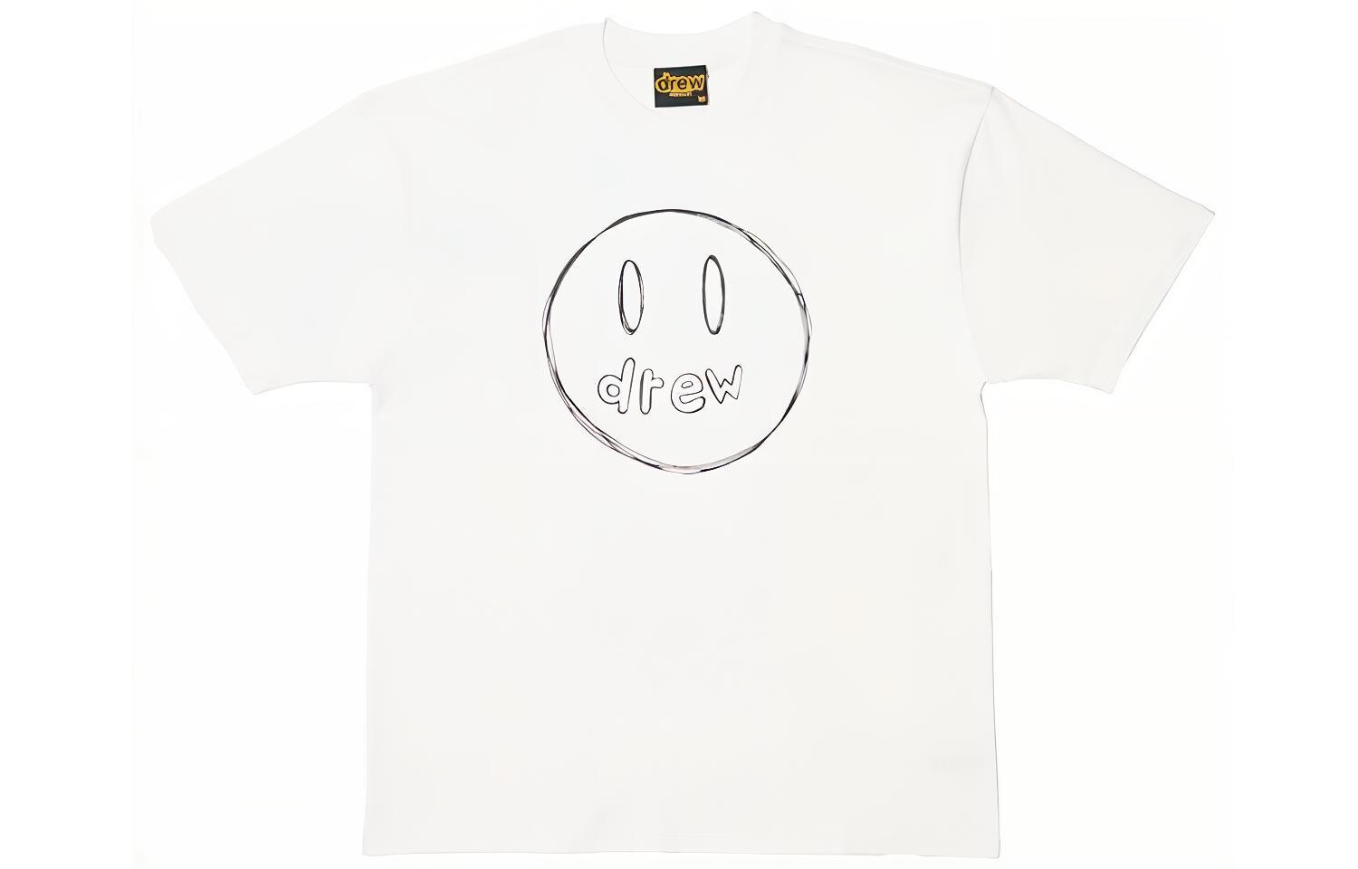 

Футболка Smiley Collection унисекс белая Drew House, белый