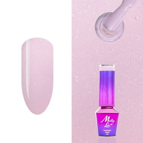

Гибридный лак для ногтей, 5 мл Molly Lac, 473 Macarons Kisspink Sugar