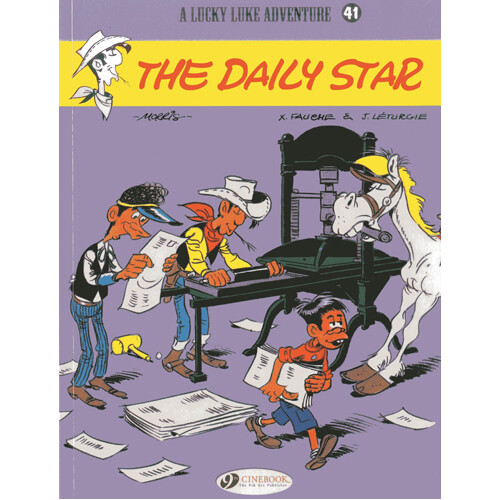 

Книга Lucky Luke Vol.41: The Daily Star (Paperback)