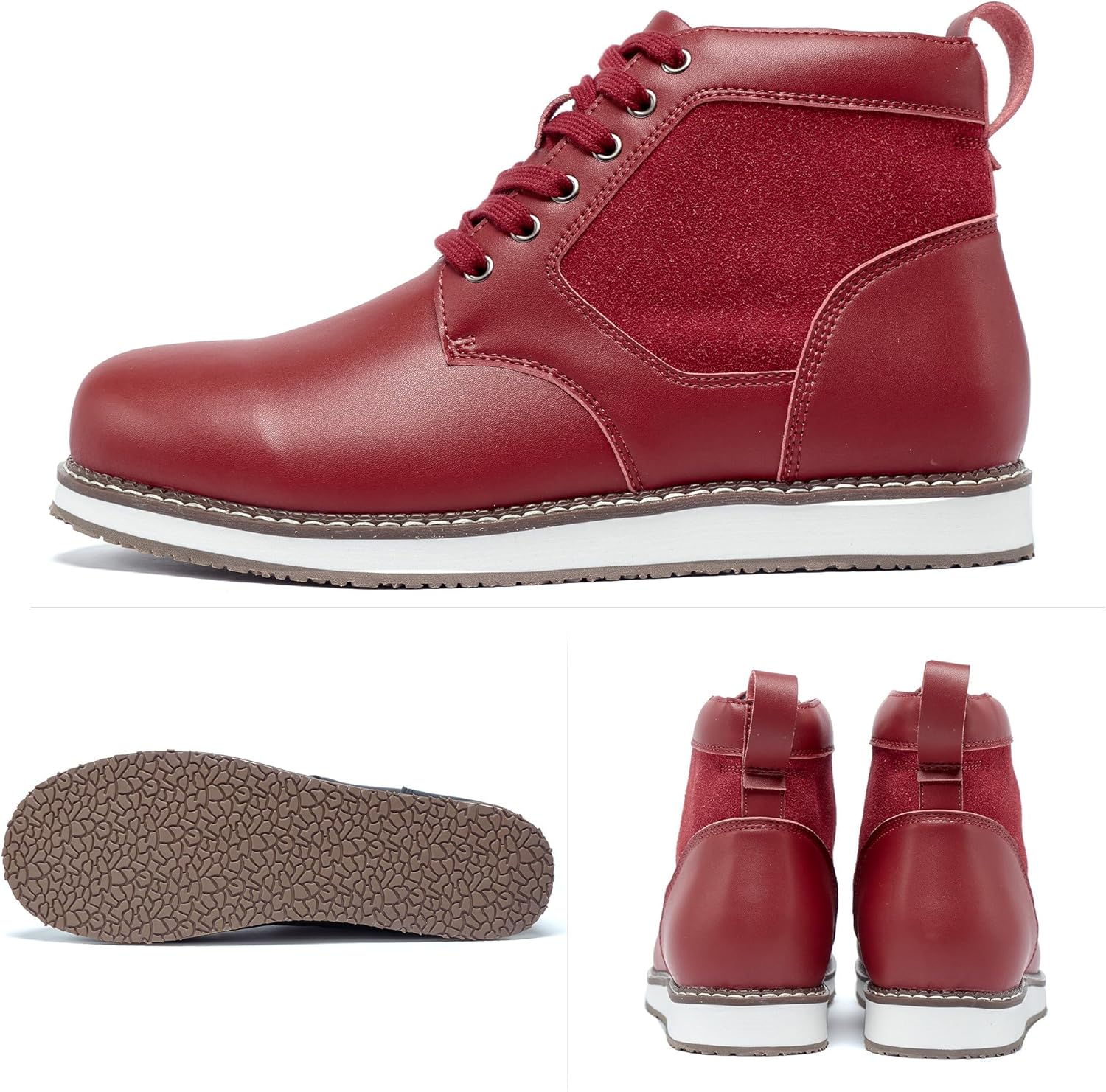 

Мужские классические ретро-сапоги WURMIUHD с боковой молнией, противоскользящие, черные, водонепроницаемые, с низким каблуком для верховой езды, мотоциклетные кожаные сапоги, ковбойские сапоги с широким голенищем, походные и охотничьи сапоги