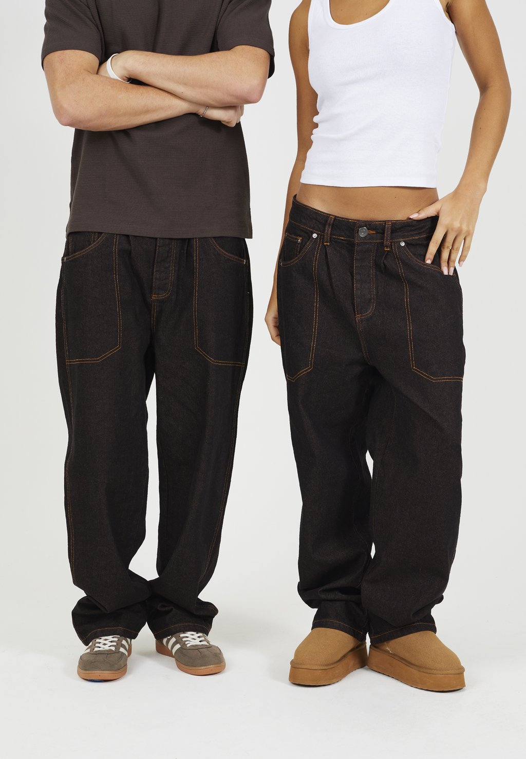 

Свободные джинсы UNISEX LEGACY STUDIOS, коричневый