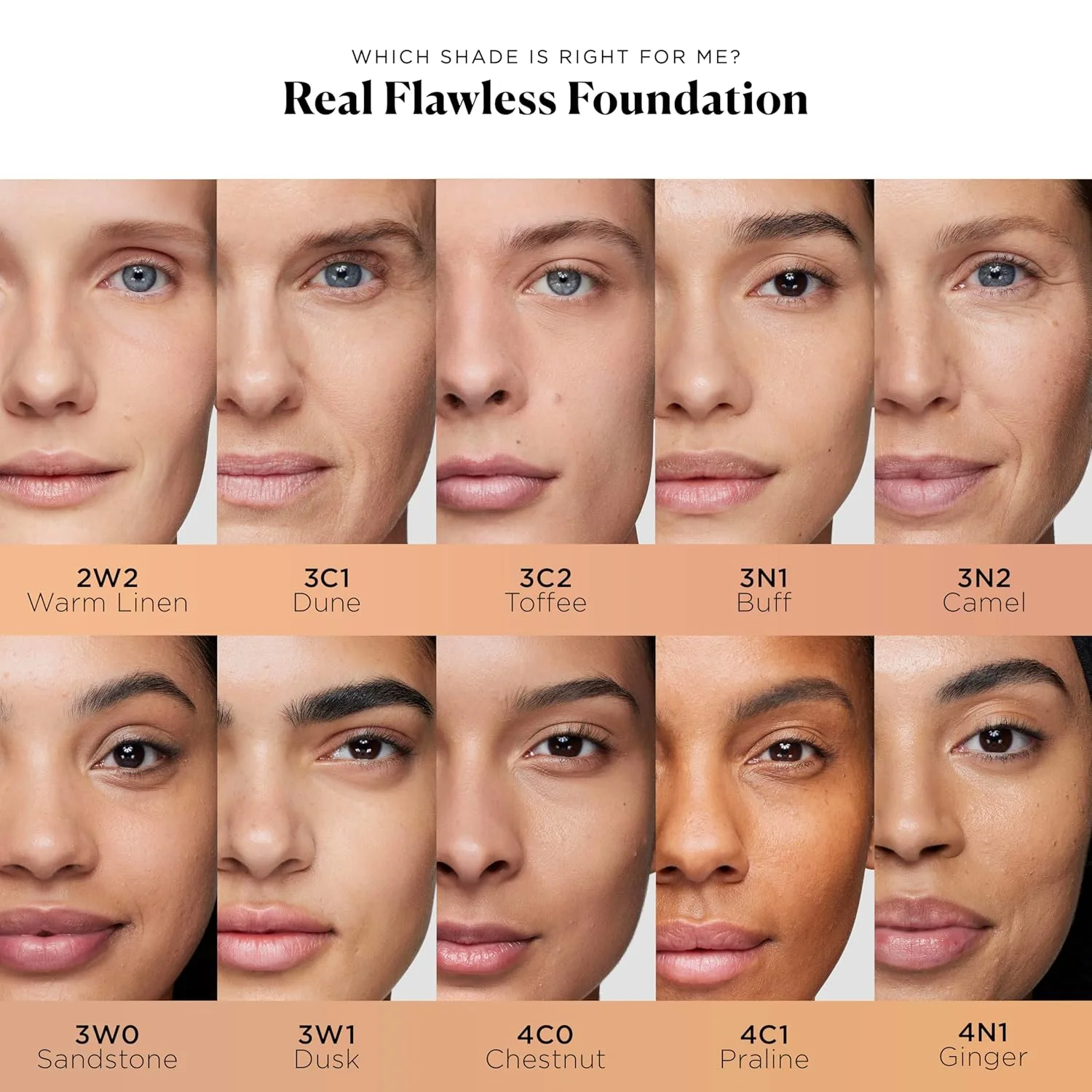 Водостойкая, невесомая тональная основа Real Flawless Weightless Perfecting Waterproof Foundation, среднее покрытие, возможность наслаивания, стойкость до 12 часов, некомедогенная, 28 г. Laura Mercier, 4C1 Praline - medium with cool undertones (... — фото 4