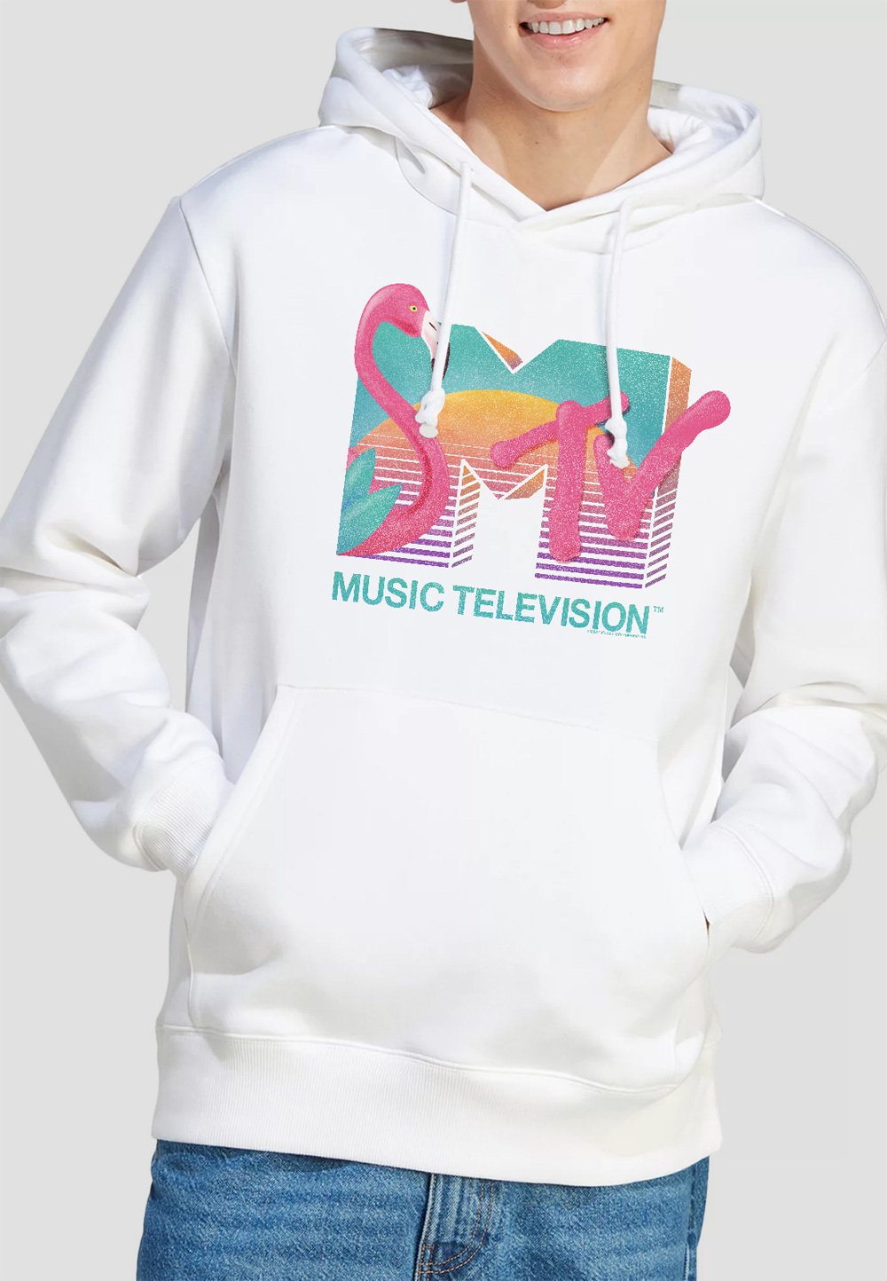 

Толстовка MTV FLAMINGO LOGO Cotton Soul, белый