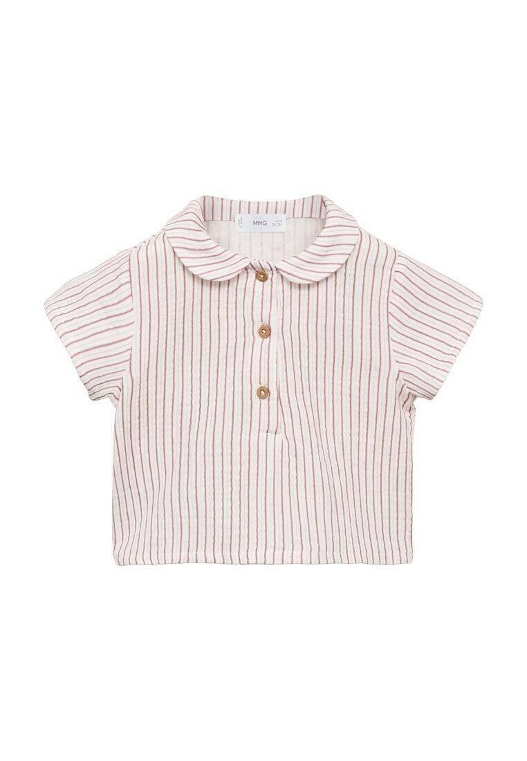 

Блуза Mango Kids, фуксия