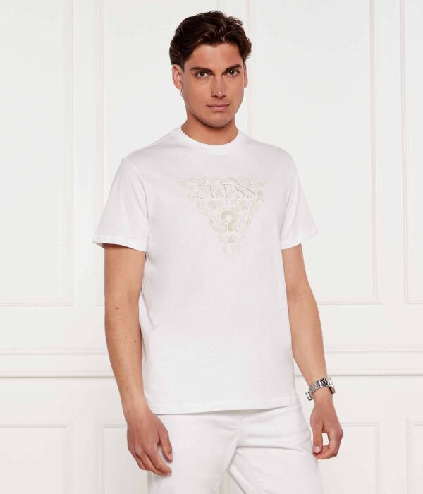 

Футболки Regular fit Guess Jeans, белый