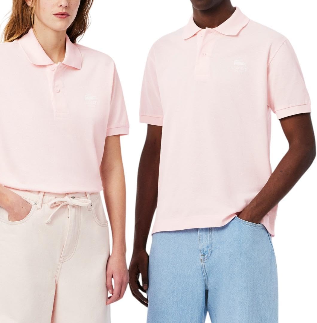 

Lacoste мужская оригинальная L.12.12 поло с коротким рукавом классического кроя и логотипом на груди, Flamingo, Розовый, Lacoste мужская оригинальная L.12.12 поло с коротким рукавом классического кроя и логотипом на груди, Flamingo