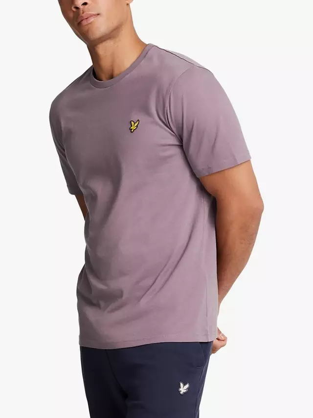 

Футболка Lyle & Scott Plain Crew Neck, цвет x315/highland/mauve