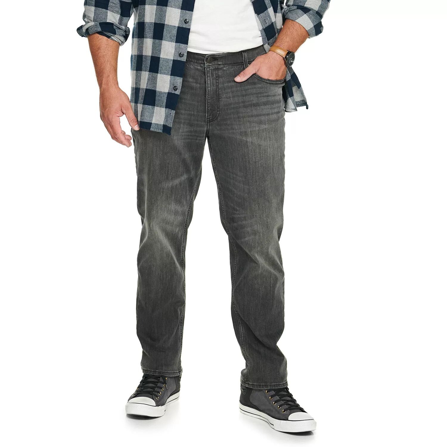 

Джинсы прямого кроя Big & Tall Flexwear Sonoma Goods For Life