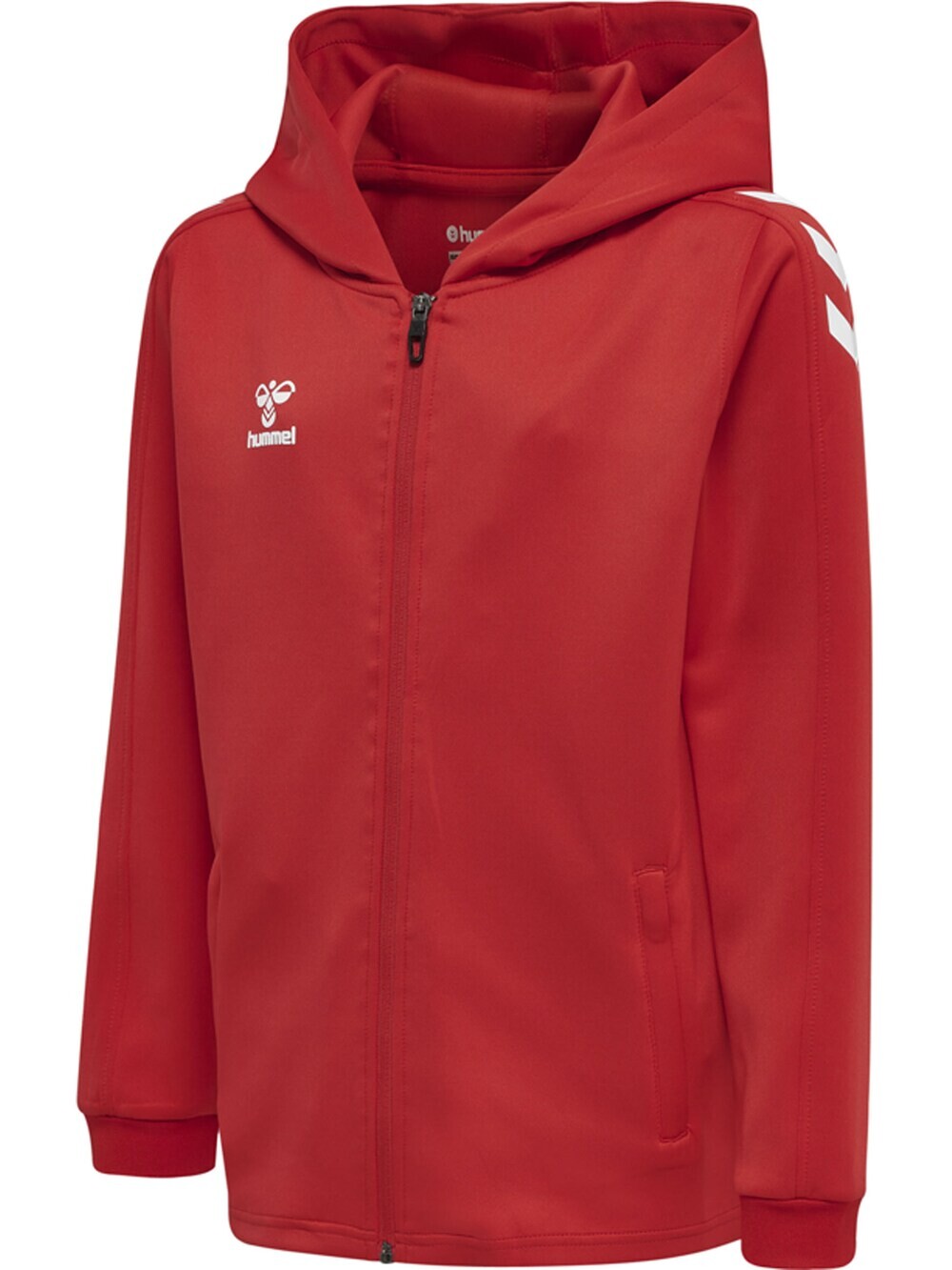 Спортивная толстовка на молнии Hummel Core XK, красный — фото 2