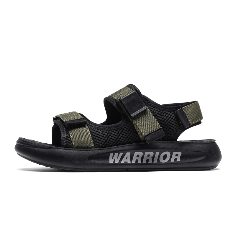 

WARRIOR Пляжные сандалии мужские, армейский зеленый/черный
