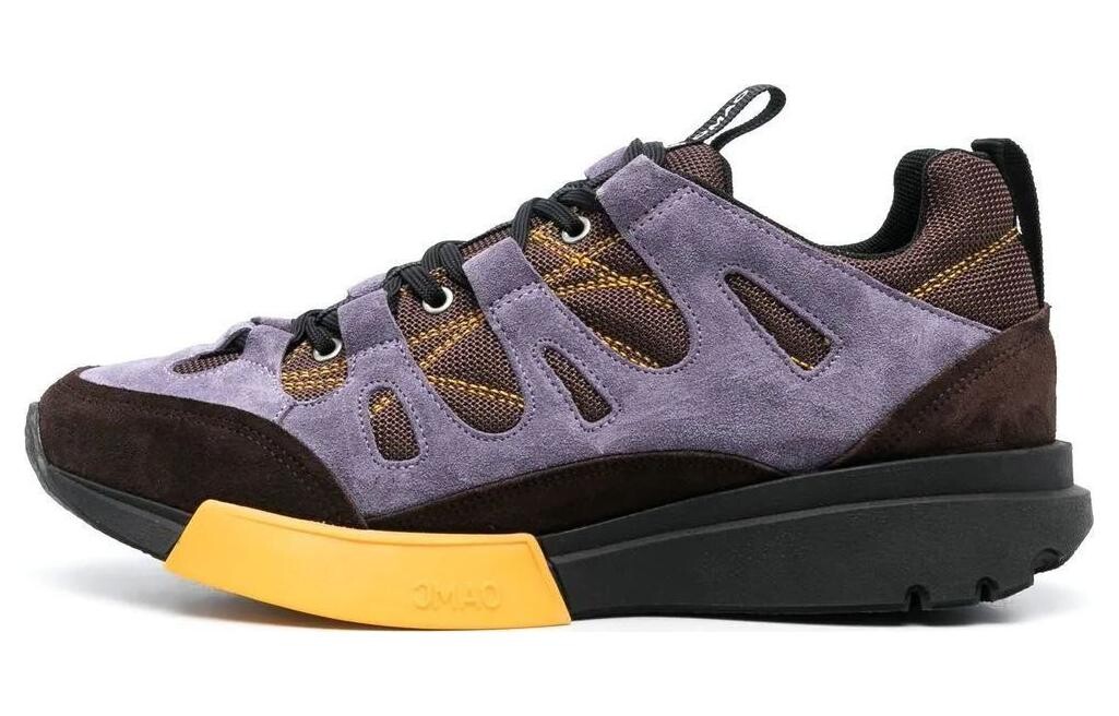 

Низкие кроссовки Chief Runner Oamc, цвет Violet-brown