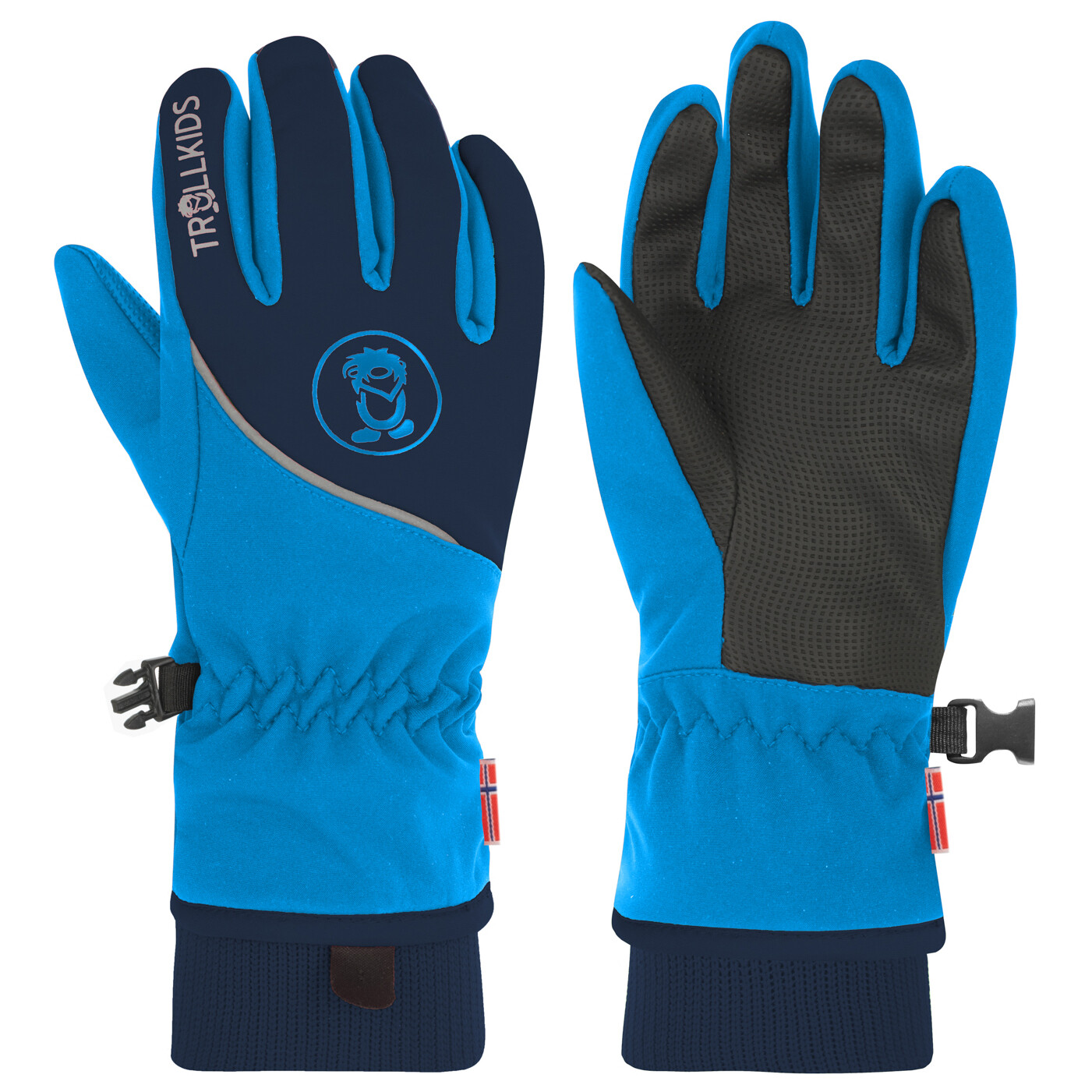 

Перчатки Trollkids Trolltunga Glove, цвет Navy/Medium Blue