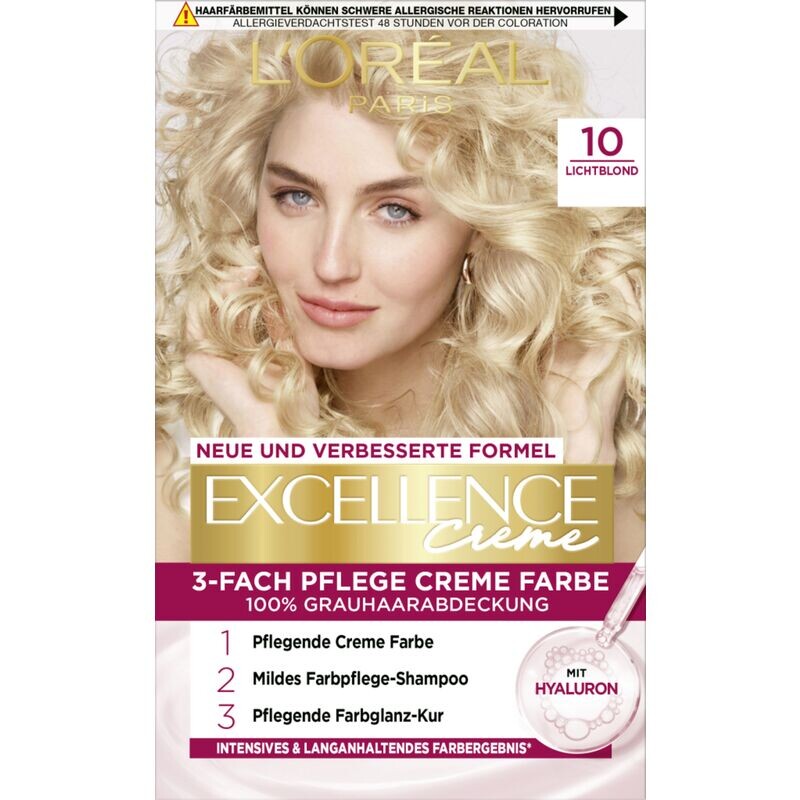 

Крем 10 светлый блондин L’Oréal Paris, 1 шт.