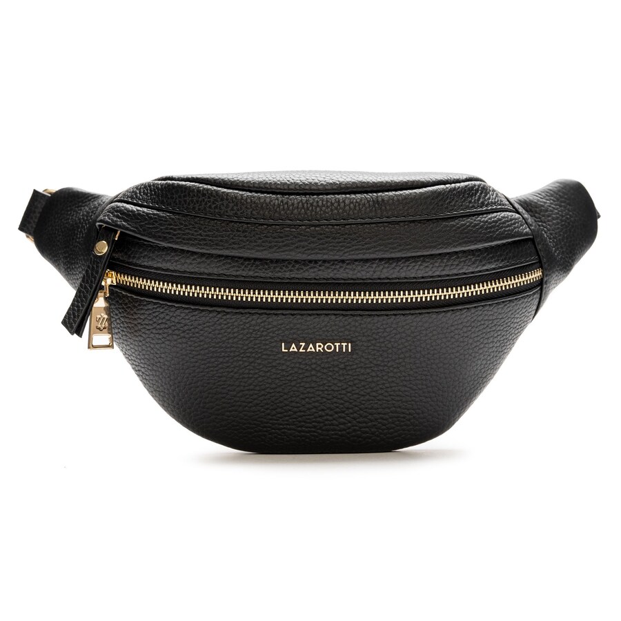 

Поясная сумка Lazarotti Bologna Leather, черный