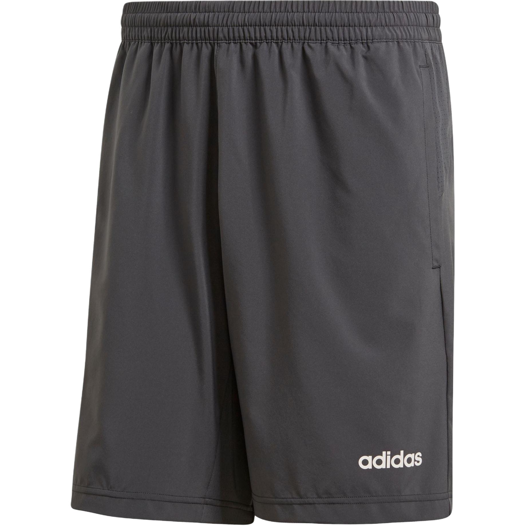 

Повседневные шорты мужские серые черные Adidas