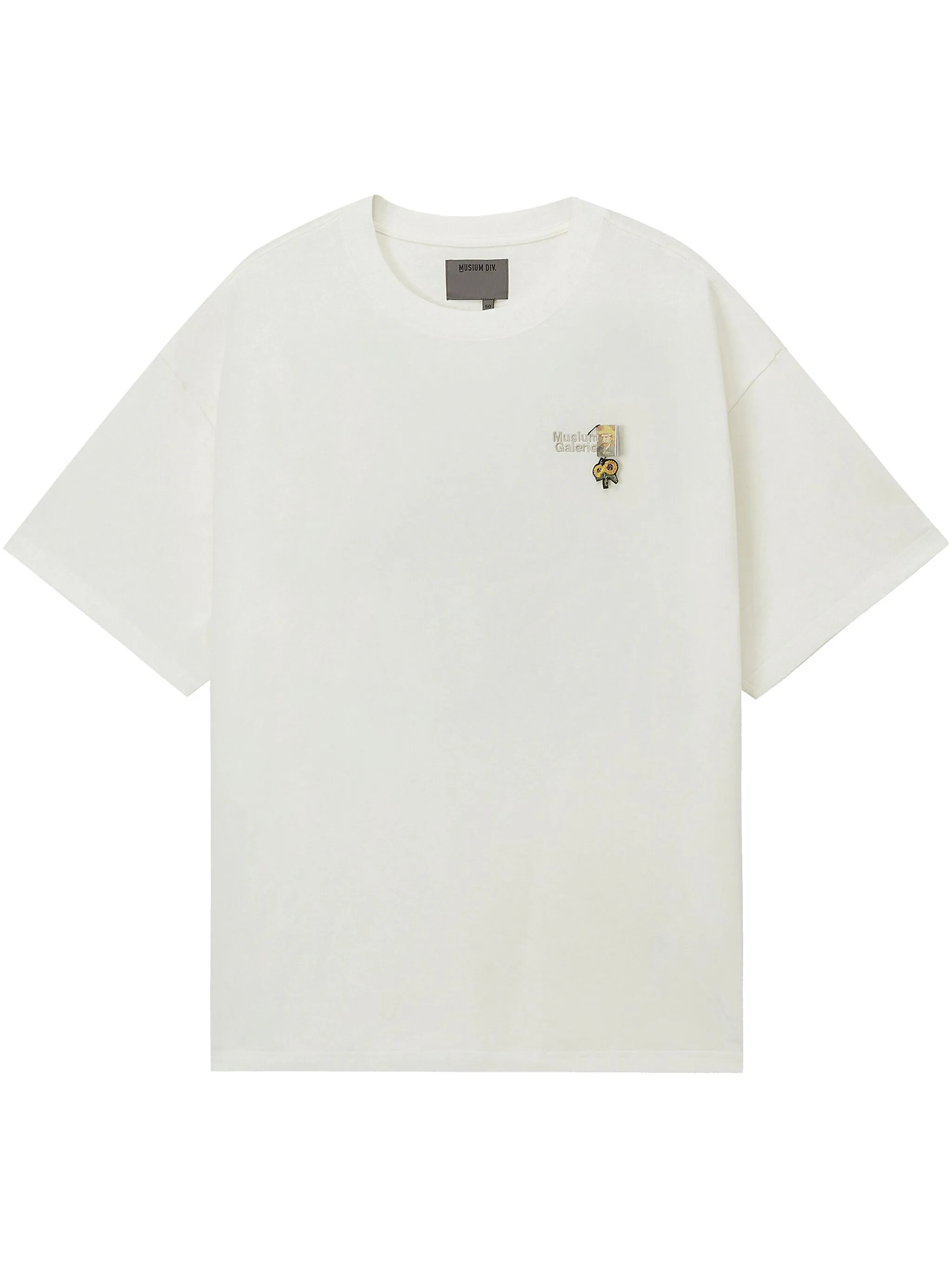 

Футболка с короткими рукавами Musium Div., белый