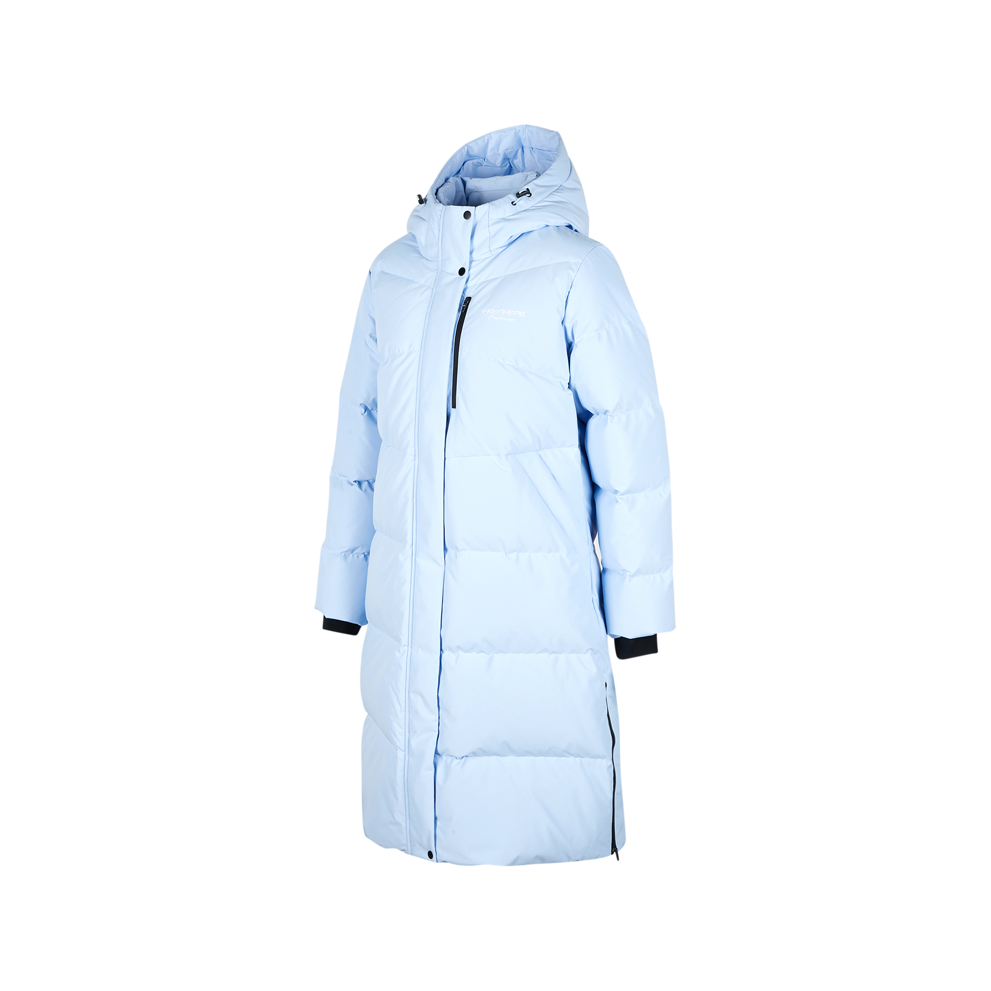 

Skechers Женский пуховик лунный белый синий, Moon White Blue/02P8