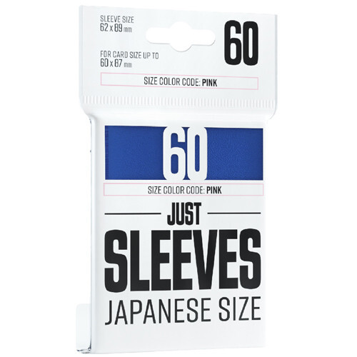 

Аксессуары Gamegenic Just Sleeves: Japanese Size - Blue (60)