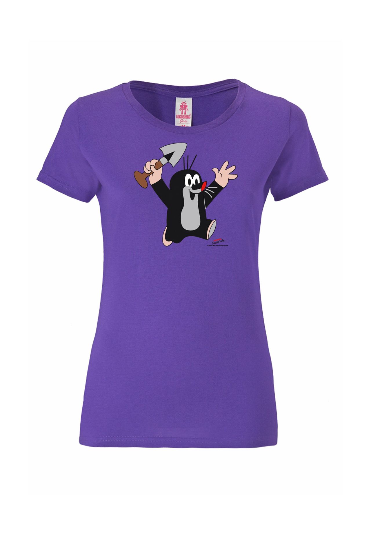 

Новая футболка для девочек «Маленький крот» — Yay LOGOSHIRT, фиолетовый